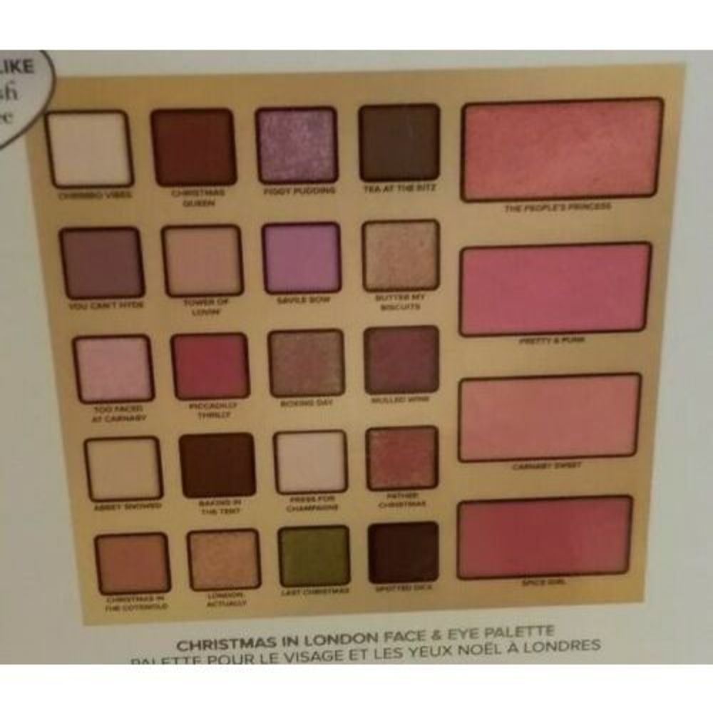 Too Faced Christmas in London Limited Edition Makeup Collection‎ NIB